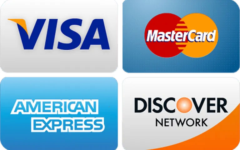 Accepted Credit Cards